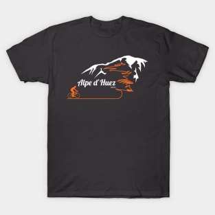 Alpe d'Huez Cycling Print T-Shirt